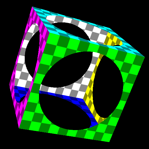 OpenGL CubeZtransp